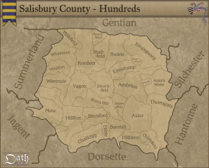 Map of Hundreds of Salisbury